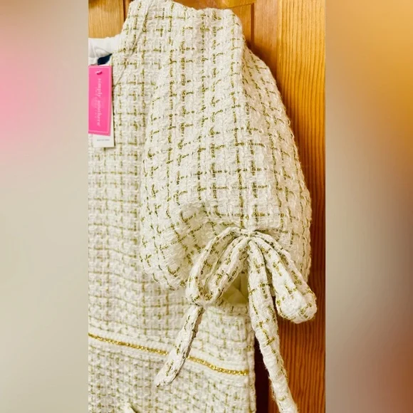 Women’s “Simply Southern” Scalloped Tweed Dress - Picture 5 of 11